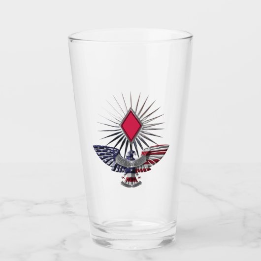 5. Infanterieabteilung - individueller Adler Glas (Vorderseite)