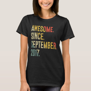 5 Jahre alt 5. Geburtstag Phantastisch seit 2. Sep T-Shirt