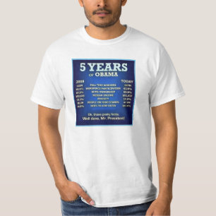 5 JAHRE OBAMA T-Shirt