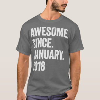 5 Jahre Phantastisch seit Januar 2018 5. Geburtsta T-Shirt