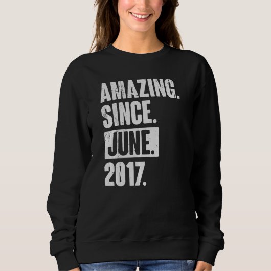 5 Jahre Phantastisch seit Juni 2017 Sweatshirt (Vorderseite)