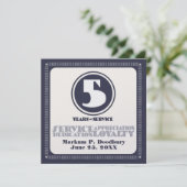 5 Jahre Serviceprämie für Mitarbeiter in der benut (Stehend Vorderseite)