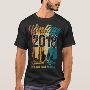 5 Jahre Vintag 2018 5. Geburtstagsparty 1 T-Shirt