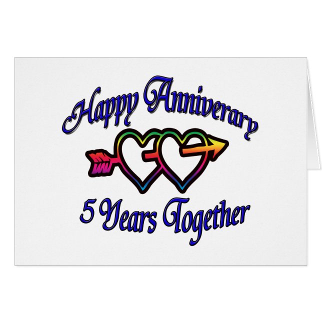 5 Jahre zusammen (Vorderseite (Horizontal))