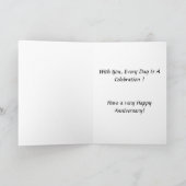 5. Jahrestag Karte (Innenseite)