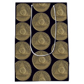 5-jährige OM-Jahrtausendcoin Mittlere Geschenktüte (Rückseite)