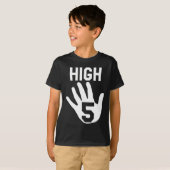 5-jähriger Geburtstag "High 5"-T - Shirt (Vorne ganz)