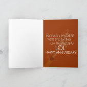 5-jähriges Hochzeitstag Karte (Innenseite)