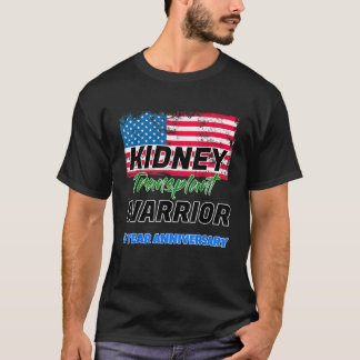 5-jähriges Jubiläum des 5-jährigen Kidney-Transpla T-Shirt