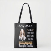 5 Jeder Beagle Daddy Tasche (Vorderseite)