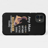 5 Jeder Mensch kann ein Vater sein, aber es brauch Case-Mate iPhone Hülle (Rückseite (Horizontal))