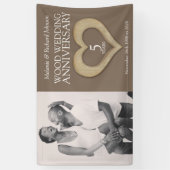 5. Jubiläum der Holzhochzeit - Foto Banner (Vertikal)