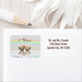 5. Jubiläum Holzherzen