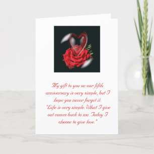 5. Jubiläumskarte Karte