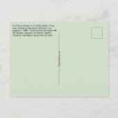 5 Jungfrauen Märtyrer in einem Garten (rechte Hälf Postkarte (Rückseite)