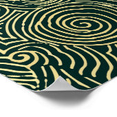 5 k Traditionelles chinesisches Design Hintergrund Poster (Ecke)