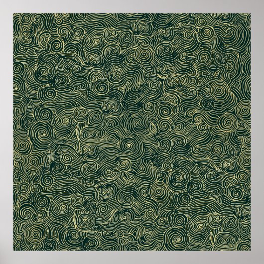 5 k Traditionelles chinesisches Design Hintergrund Poster (Vorne)