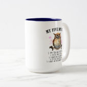 5 Kaffee-Tasse Zweifarbige Tasse (VorderseiteRechts)