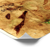 5. Karte des Vergessenen Reiches Poster (Ecke)