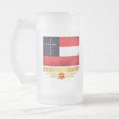 5. Kentucky Infantry Mattglas Bierglas (Links)