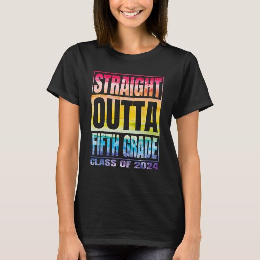 5. Klasse 2024 5. Grad Gr T-Shirt (Vorderseite)