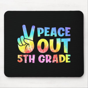 5. Klasse 2024 Graduate Happy Last Day of Scho Mousepad