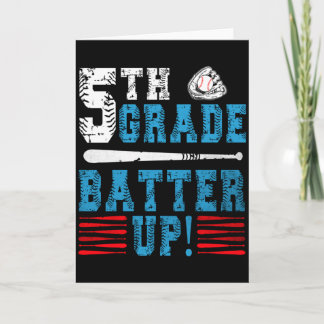 5. Klasse Baseballteam Zurück zur Schule 5. Klasse Karte