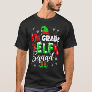 5. Klasse Elfengruppe Weihnachtself Kinder Lehrer T-Shirt