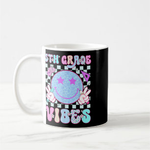 5. Klasse Fifth Grade Vibes Smiley Gesicht Zurück  Kaffeetasse