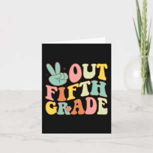 5. Klasse Groovy Letzter Tag Schule 5. Gr Karte