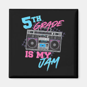 5. Klasse ist meine Jam Fun Lehrer Schüler zurück Magnet