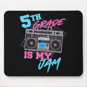 5. Klasse ist meine Jam Fun Lehrer Schüler zurück Mousepad