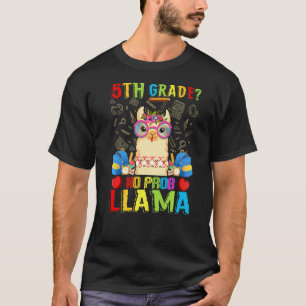 5. Klasse Kein Problem Lama Zurück zur Schule Erst T-Shirt