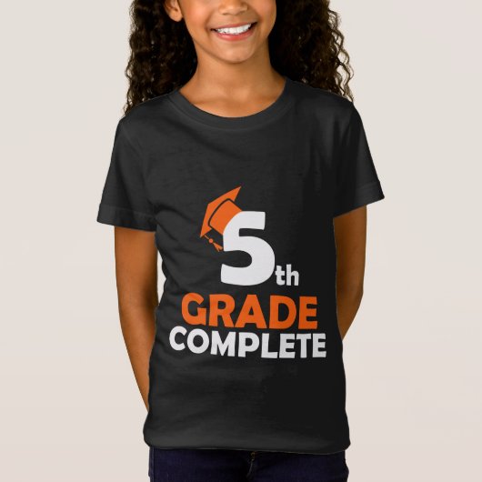 5. Klasse Kinder Geschenk Abschluss Schule Gegenwa T-Shirt (Vorderseite)