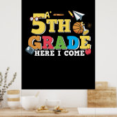 5. Klasse Lehrer 5. Klasse Hier komme ich Poster (Küche)