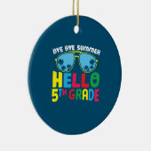 5. Klasse Lehrer Hallo 5. Klasse Keramik Ornament (Rechts)