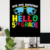 5. Klasse Lehrer Hallo 5. Klasse Poster (Heimbüro)