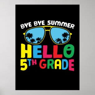5. Klasse Lehrer Hallo 5. Klasse Poster