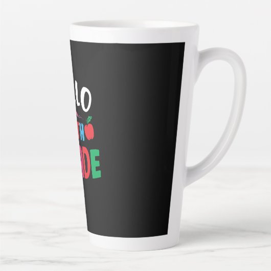 5. Klasse Lehrer Hallo Fünfte Klasse Milchtasse (Rechts)