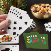 5. Klasse Lehrer Hallo Fünfte Klasse Spielkarten (In Situ)