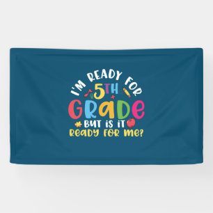 5. Klasse Lehrer Ich bin bereit für 5. Klasse Banner