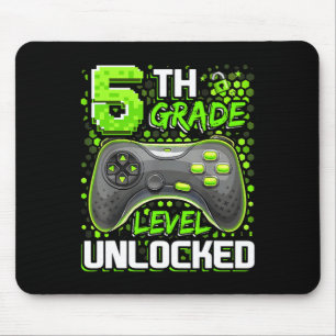 5. Klasse Level freigeschaltetes Gaming Gamer Jung Mousepad