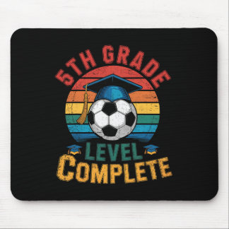 5. Klasse Level Kompletter Fußball Junge Mädchen L Mousepad