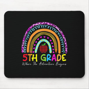 5. Klasse Regenbogen-Lehrer-Team Zweite-Klasse-Tru Mousepad