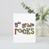 5. Klasse Rocks 5. Postkarte (Stehend Vorderseite)