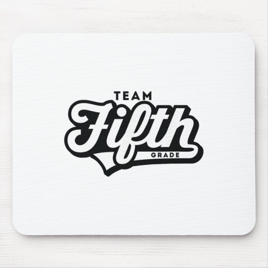 5. Klasse Team Schule Lehrer Fünfte Bysebyll-Stil Mousepad (Vorne)