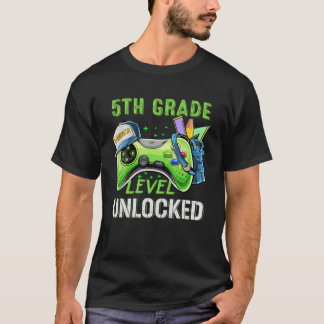 5. Klasse "Unlocks Apparel First Day School" T-Shirt