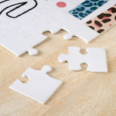 5. Klasse Vibes Nur Zebra Giraffe Cheetah Rainbow Puzzle (Seite)