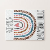 5. Klasse Vibes Nur Zebra Giraffe Cheetah Rainbow Puzzle (Horizontal)