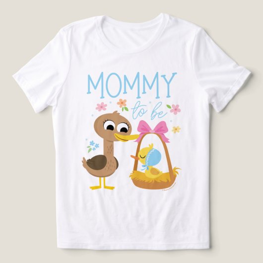 5 Kleine Enten | Mommy to be - Boy Tri-Blend Shirt (Design Vorderseite)